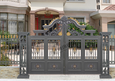 勇创铝艺庭院门YC-8008