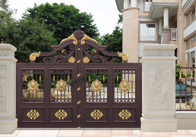 勇创铝艺庭院门YC-8009