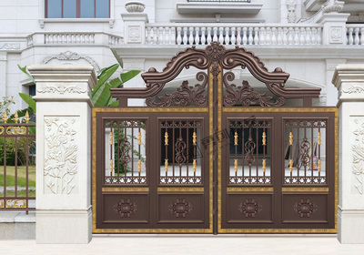 勇创铝艺庭院门YC-8010