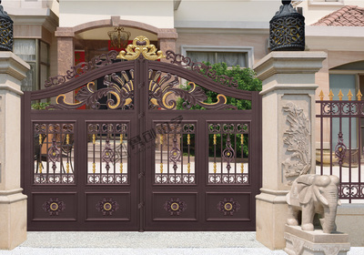 勇创铝艺庭院门YC-8012