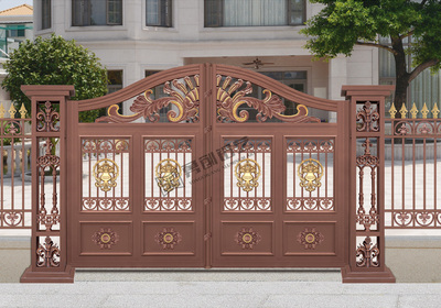 勇创铝艺庭院门YC-8013