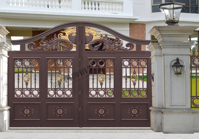 勇创铝艺庭院门YC-8021