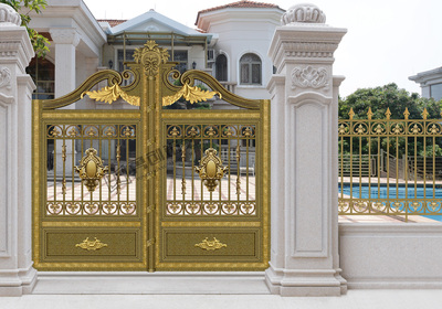 勇创铝艺庭院门YC-8026