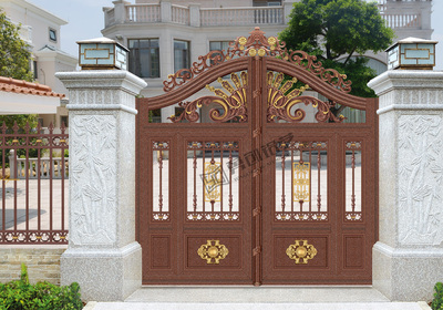 勇创铝艺庭院门YC-8027