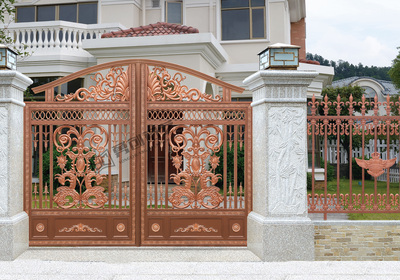 勇创铝艺庭院门YC-8030