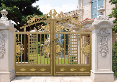 勇创铝艺庭院门YC-8034