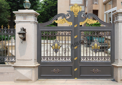 勇创铝艺庭院门YC-8035