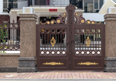 勇创铝艺庭院门YC-8036