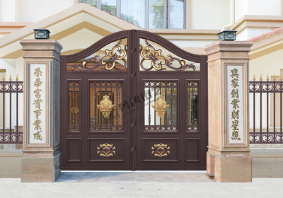 勇创铝艺庭院门YC-8041