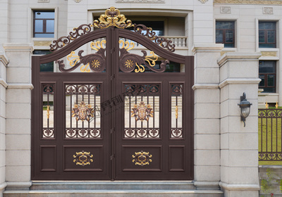 勇创铝艺庭院门YC-8042